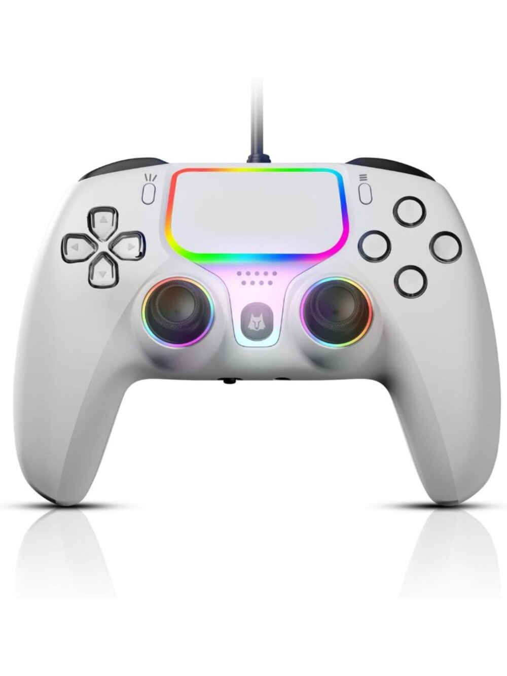 Wired PS5 Controller for PlayStation 5 & PC | Dual Vibration, Turbo, 3.5mm Jack